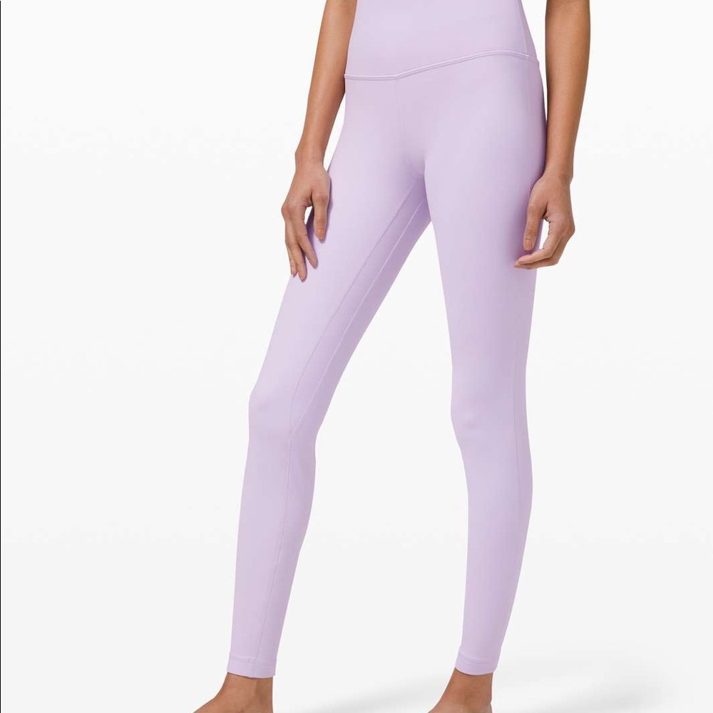 NWT lululemon lavender dew align leggings